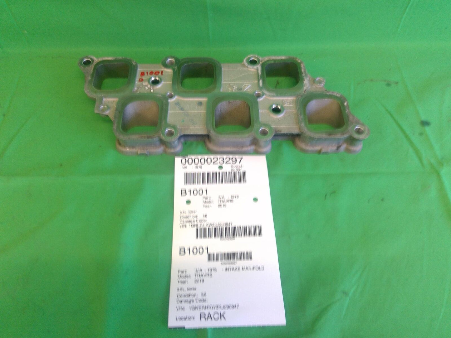 12 13 14 15 16 17 18 19 20 21 22 23 24 CHEVY TRAVERSE Intake Manifold